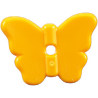 Lego motýl, světle oranžová (93081a BRIGHT LIGHT ORANGE)